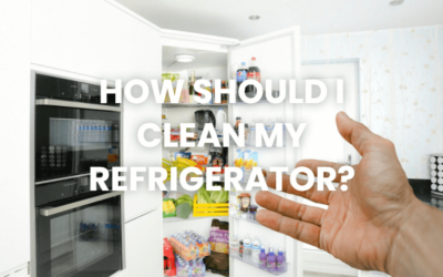 HOW SHOULD I CLEAN MY REFRIGERATOR